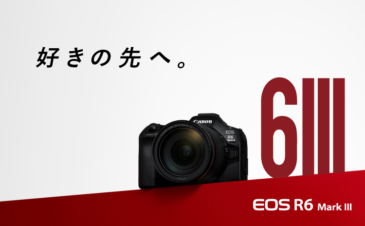 EOS R6 Mark III ボディー